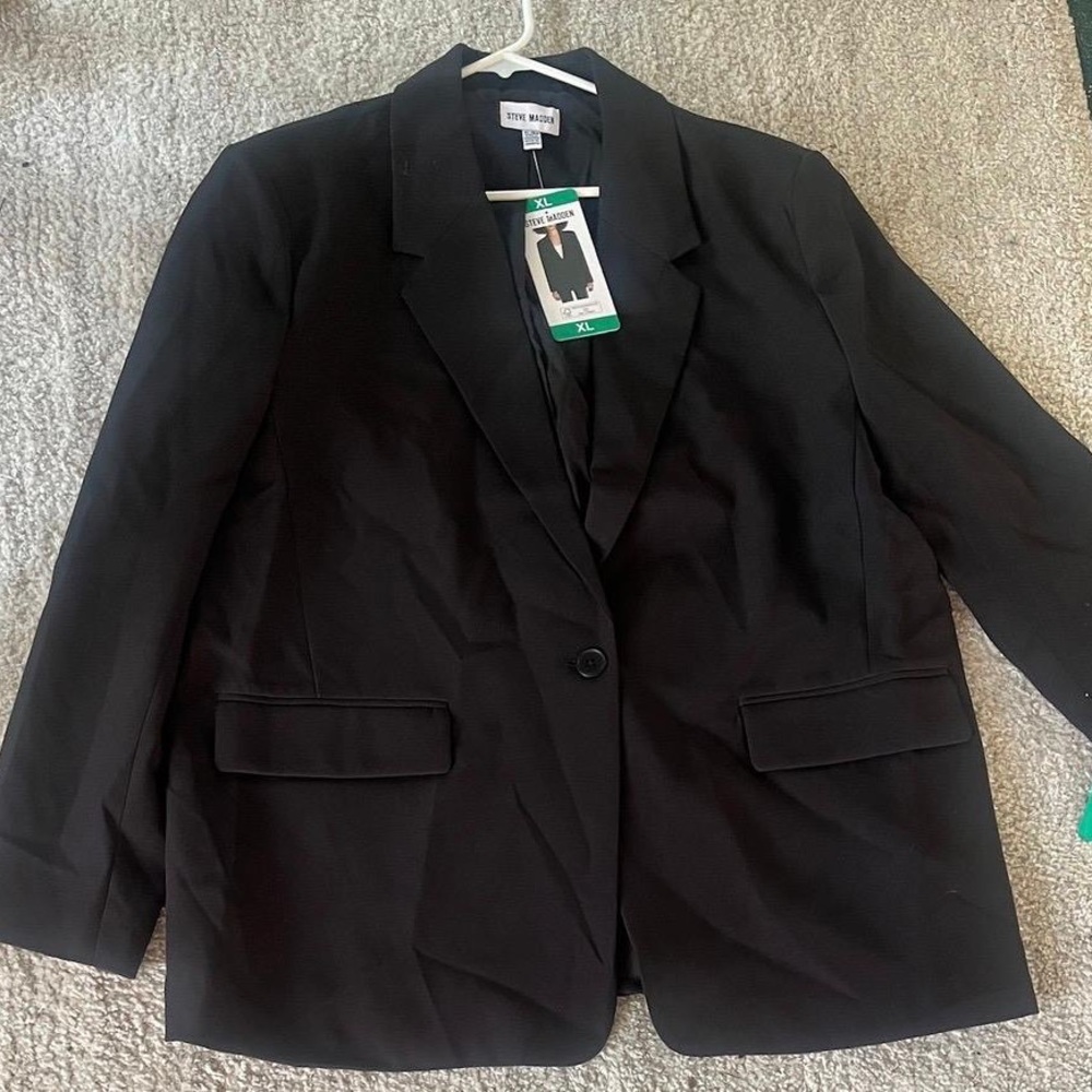 Steve Madden Charcoal Men's Sport Coat